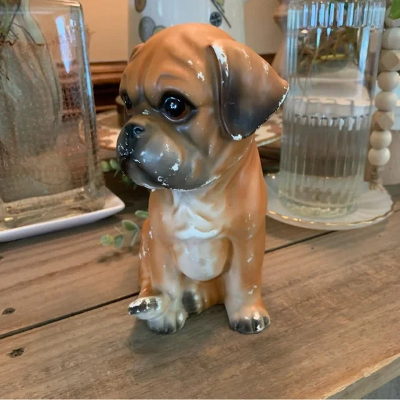 🌱vintage dog~planter~Utensil holder~farmhouse~pets~plants - Picture 4 of 11